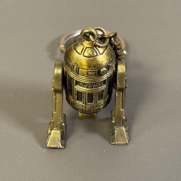 Vintage 1995 Star Wars Artoo-Detoo R2-D2 Die Cast Metal Keychain LFL Item #3310 - Picture 8 of 8